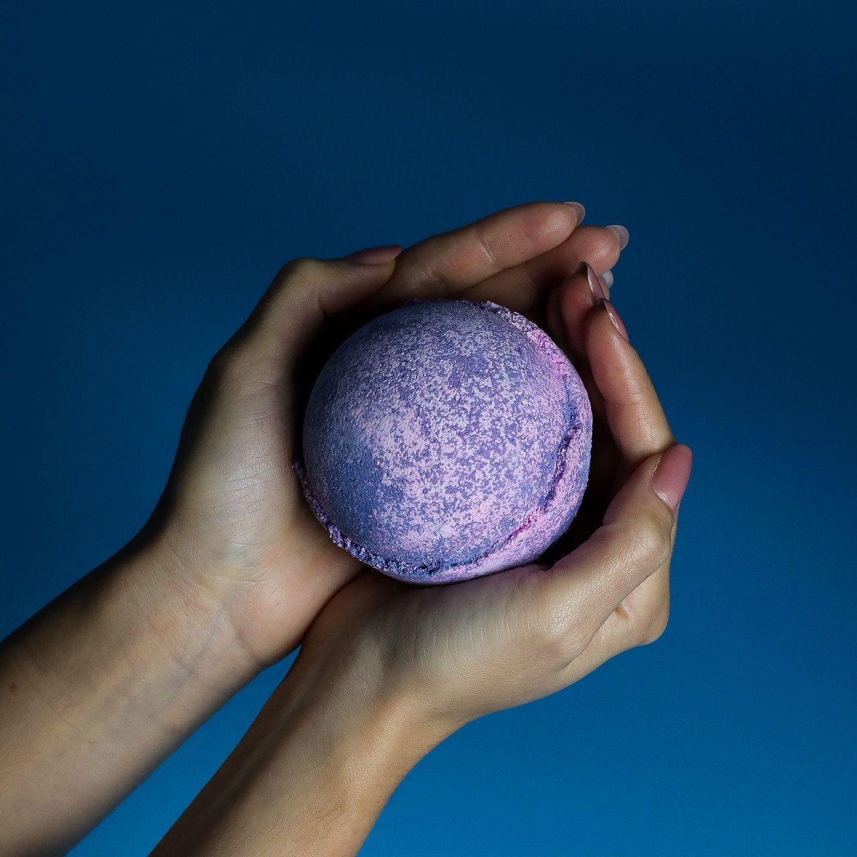 Set of 3 Yorkshire Violet Bath BombsJumbo Bath Bombs - 180gHeart Notes