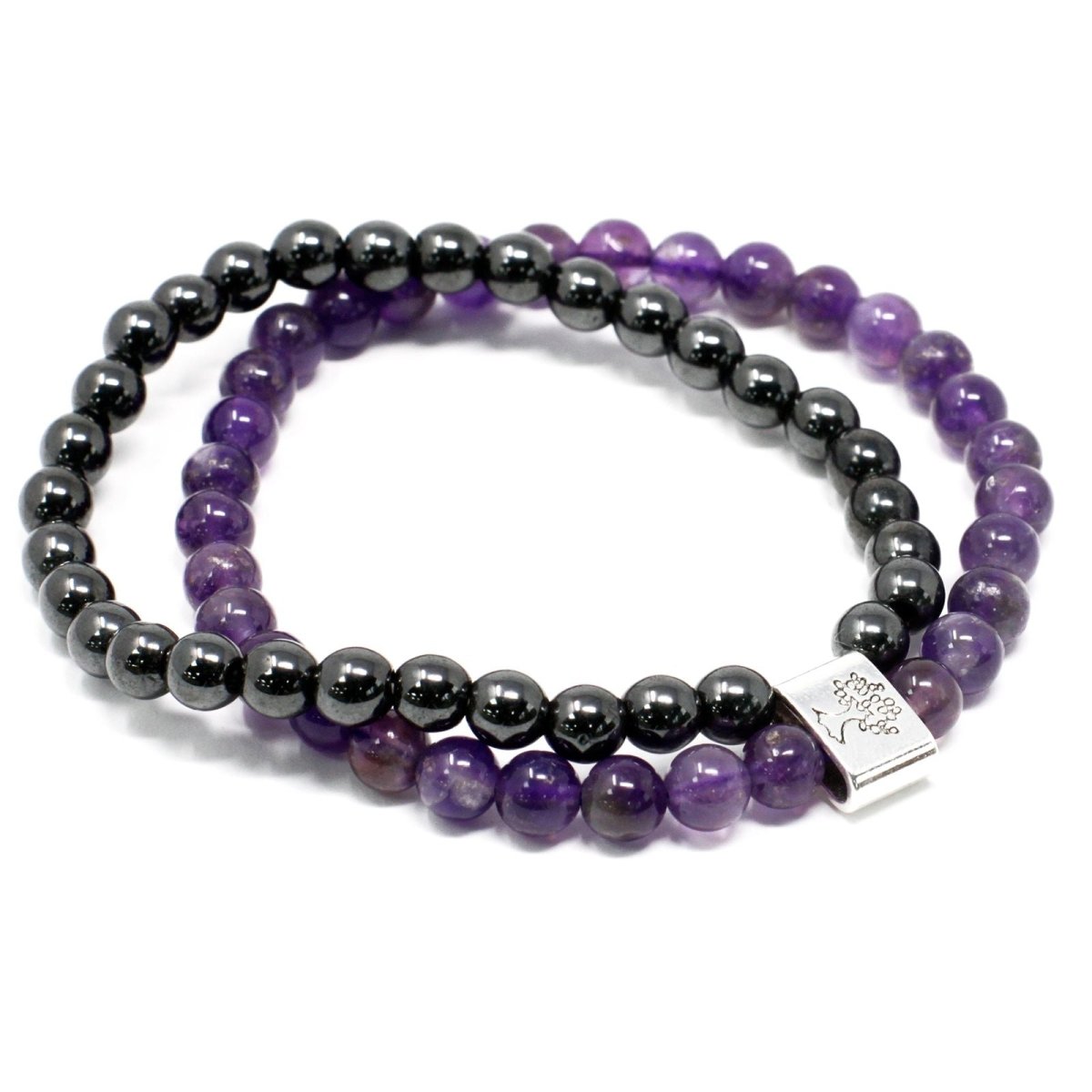 Magnetic Gemstone Bracelet - AmethystMagnetic Gemstone BraceletsHeart Notes