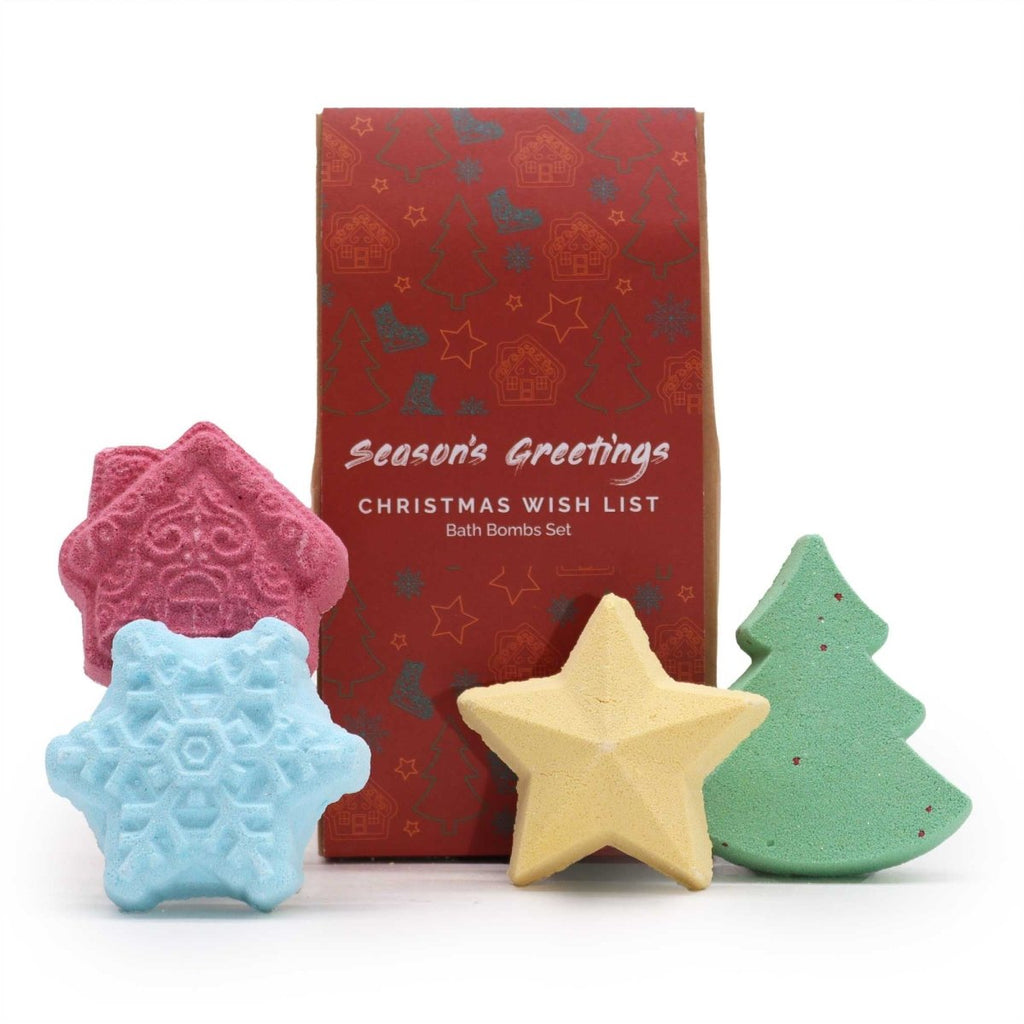 Christmas Wish List Christmas Bath Bomb Gift PackChristmas Bath Bomb Gift PackHeart Notes