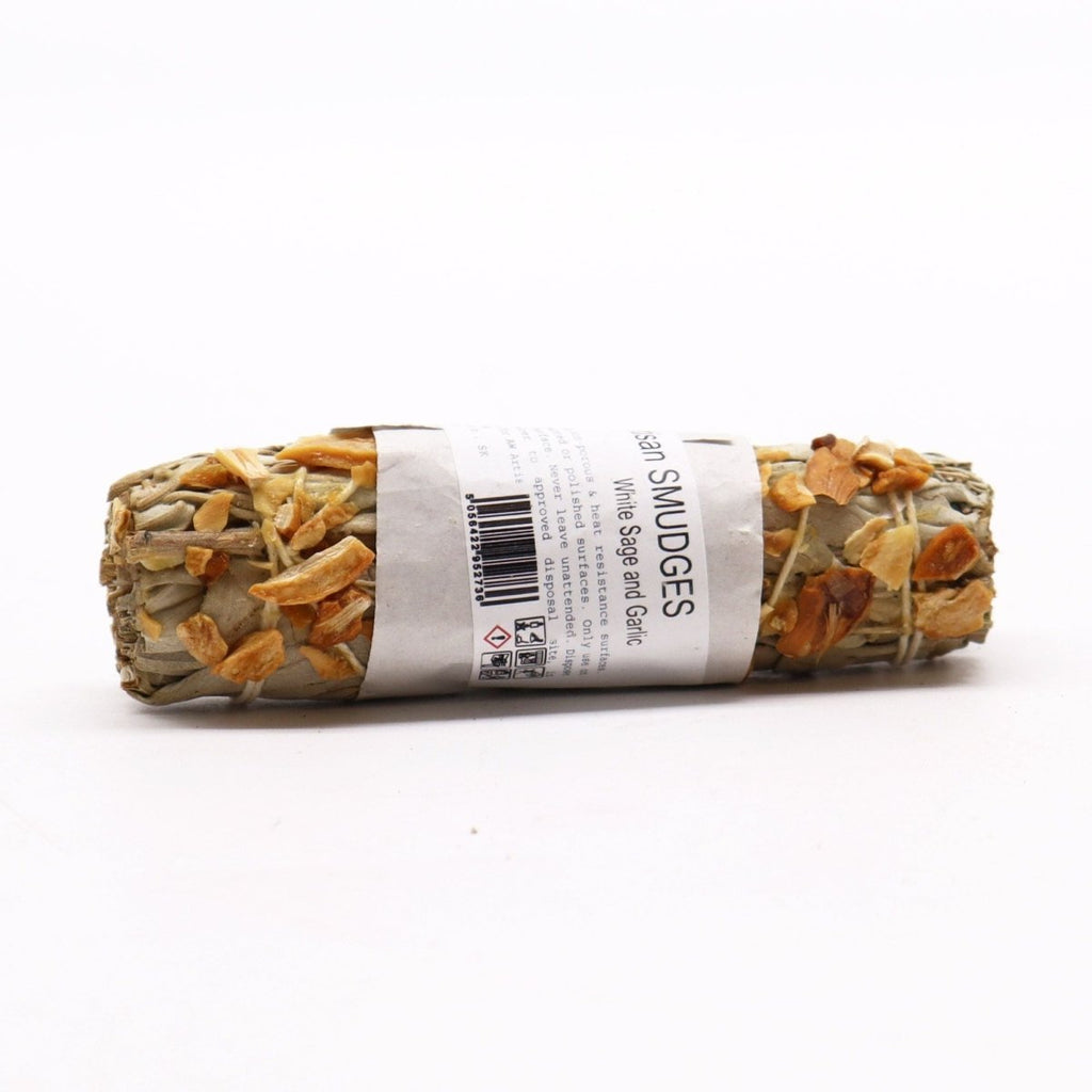 Smudge Stick - White Sage and GarlicSmudge Sticks - individually wrappedHeart Notes
