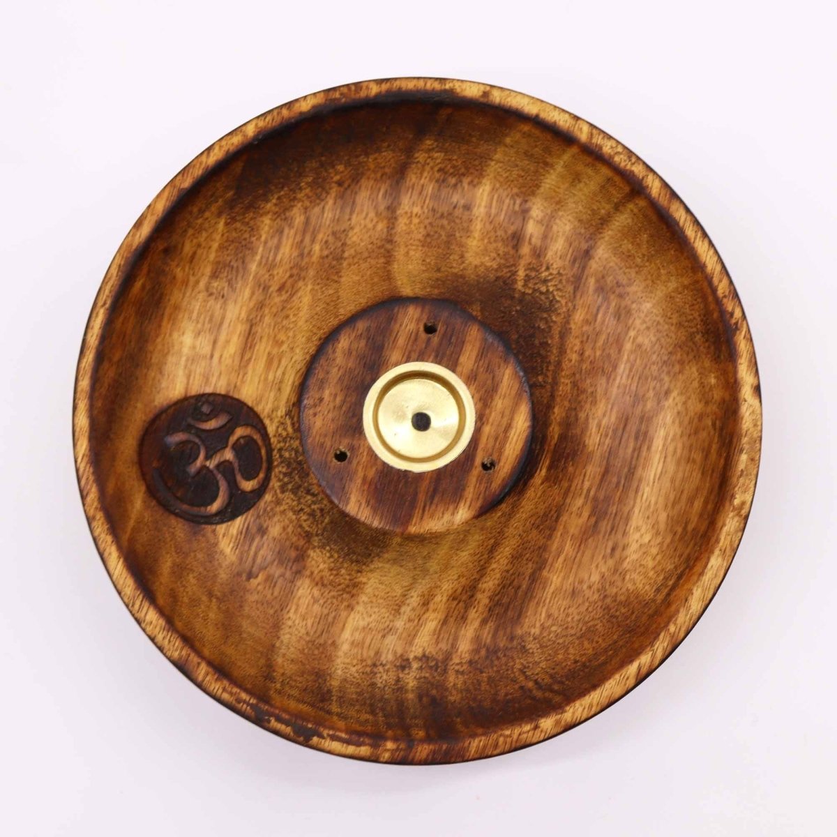 Incense Stick & Cone Burner Disc - OmIncense HoldersHeart Notes