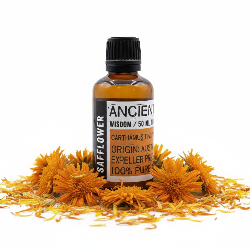Safflower Oil - 50mlBase Oils - 50ml Amber BottleHeart Notes