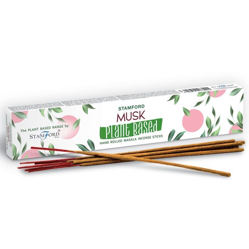 Plant Based Masala Incense Sticks - MuskPlant Based Masala Incense SticksHeart Notes