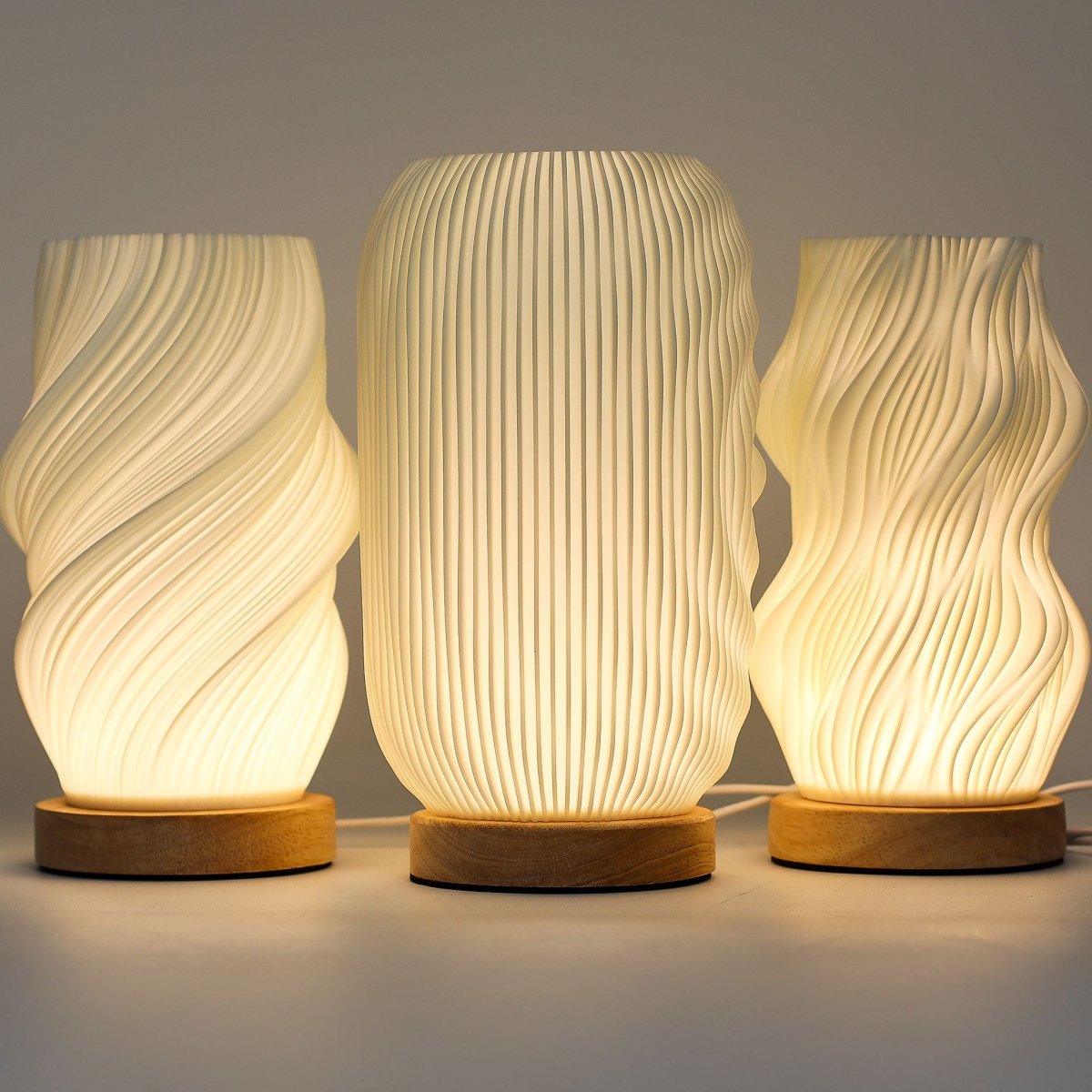 New Wave Lamp - USB (C) - 3 settings - Star TwistedNew Wave LampsHeart Notes