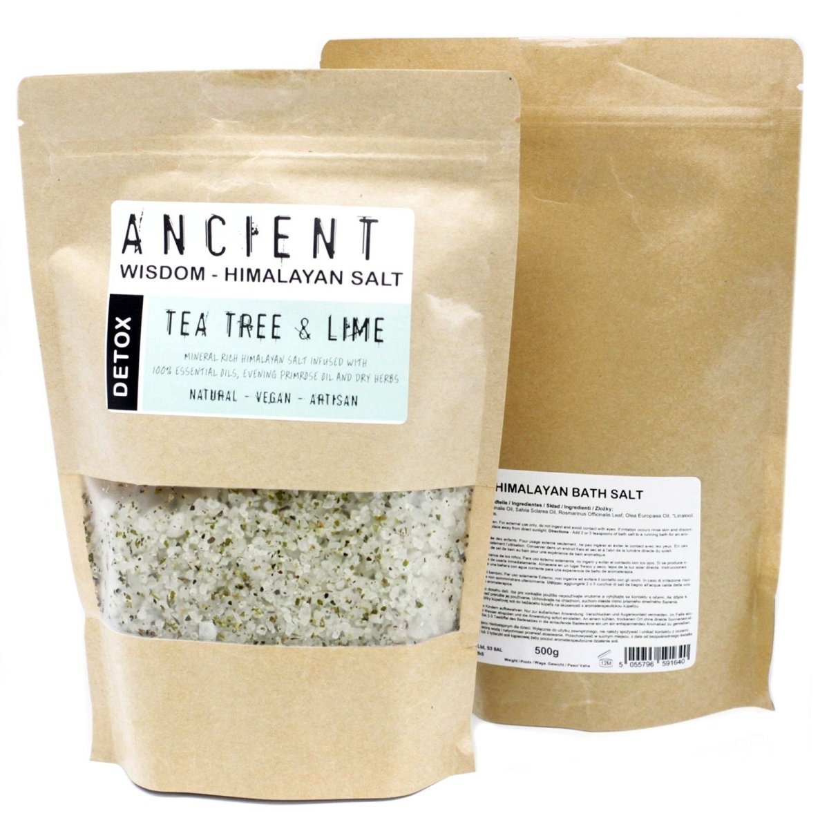 Himalayan Bath Salt Blend 500g - DetoxHimalayan Bath Salt Blends - 500gHeart Notes