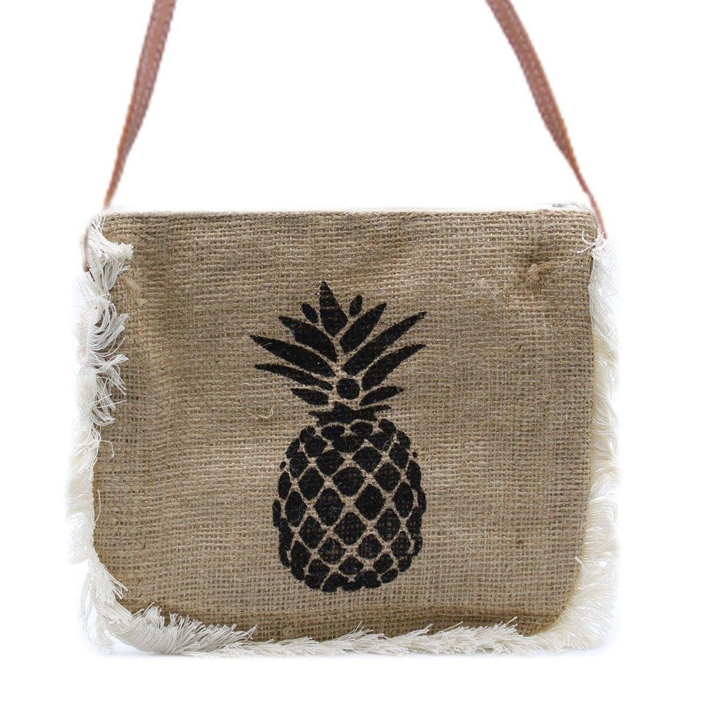 Fab Fringe Bag - Pineapple PrintFab Fringe BagsHeart Notes