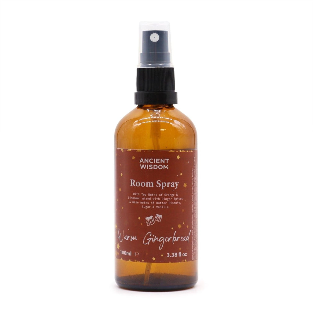 Warm Gingerbread Room Spray 100mlChristmas Room SpraysHeart Notes
