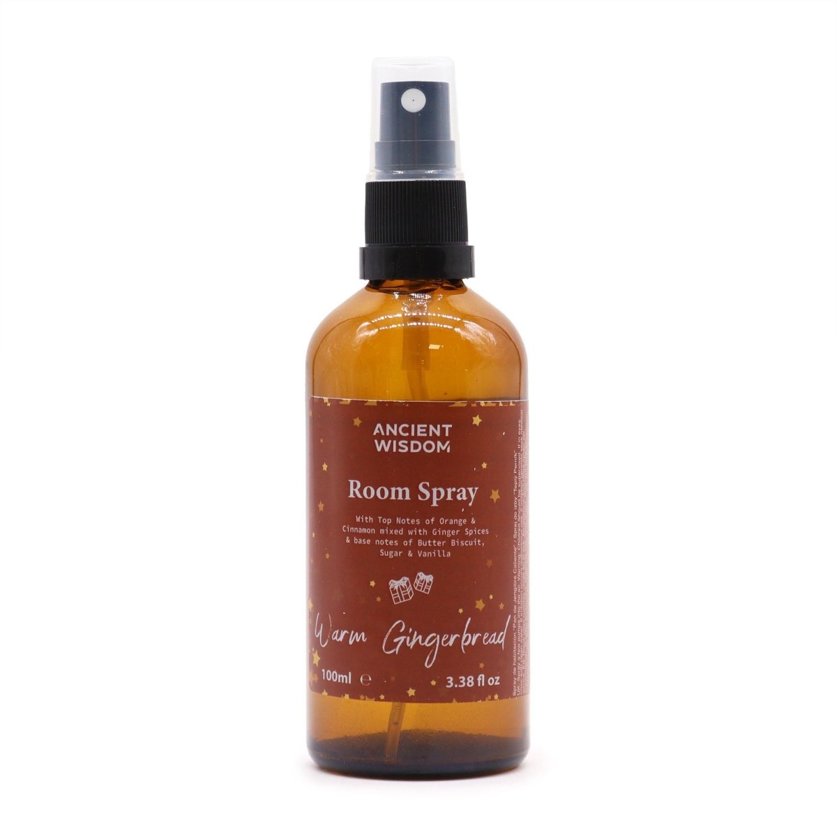 Warm Gingerbread Room Spray 100mlChristmas Room SpraysHeart Notes