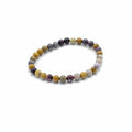Gemstone Manifestation Bracelet - Rare Mookaite - WisdomGemstone Bracelets for ManifestationHeart Notes