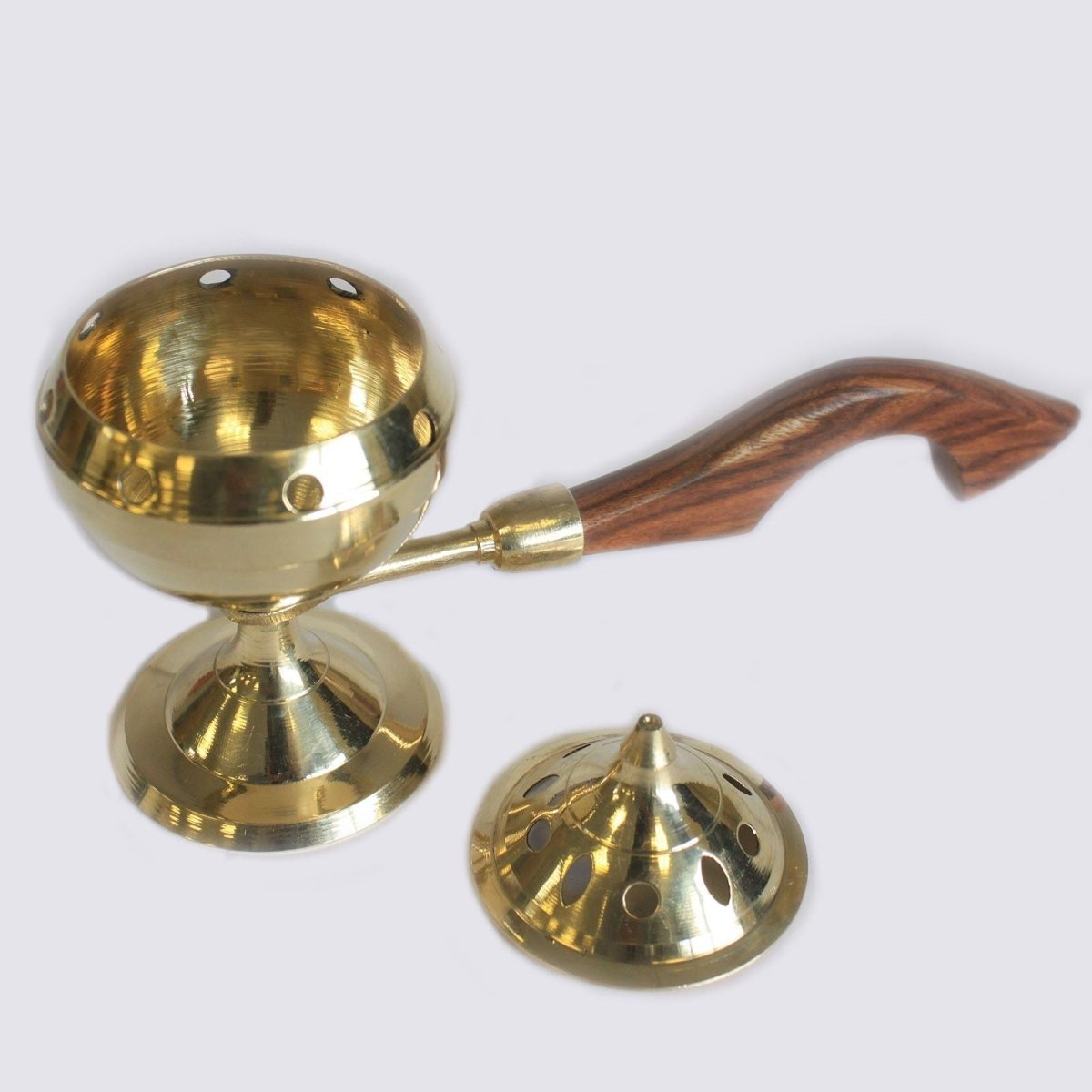 Plain Censer BurnerTraditional Brass Incense BurnersHeart Notes