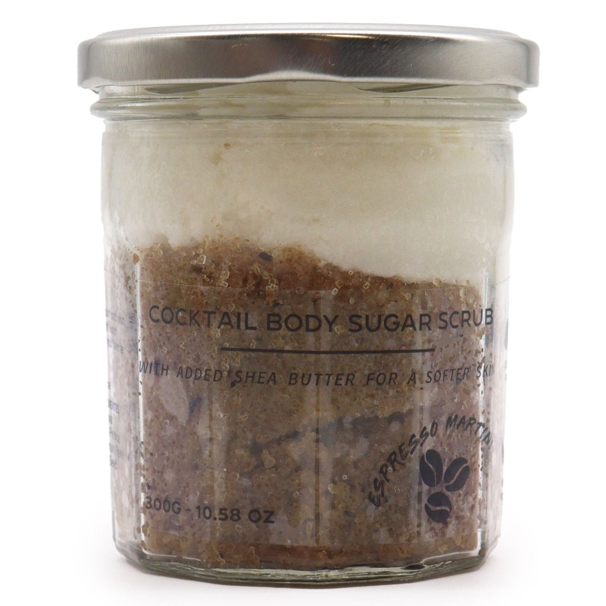 Fragranced Sugar Body Scrub - Espresso Martini 300gFragranced Sugar Body ScrubHeart Notes