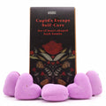 Cupids Escape Self Care Bath Heart Gift SetHeart Bath Bombs Gift SetsHeart Notes