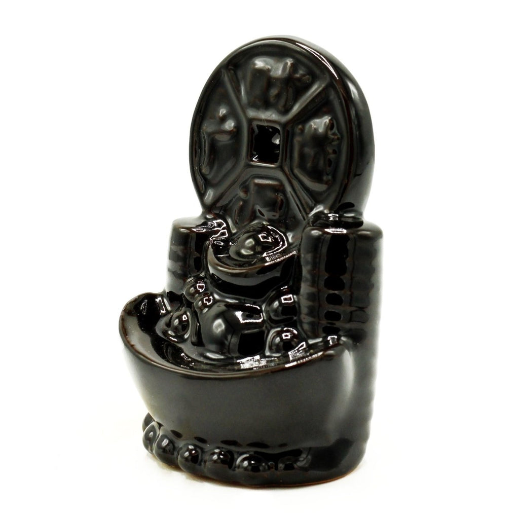 Backflow Incense Burner - Ancient Chinese CoinBackflow Incense BurnerHeart Notes