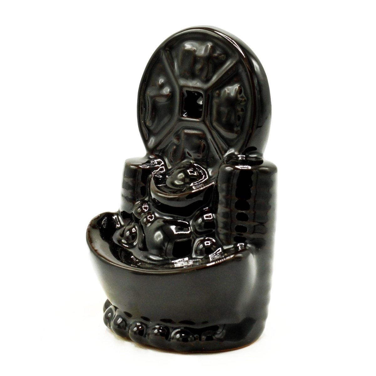 Backflow Incense Burner - Ancient Chinese CoinBackflow Incense BurnerHeart Notes