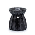 Oil Burner Geometric - BlackVarious Shaped Ceramic Oil BurnersHeart Notes