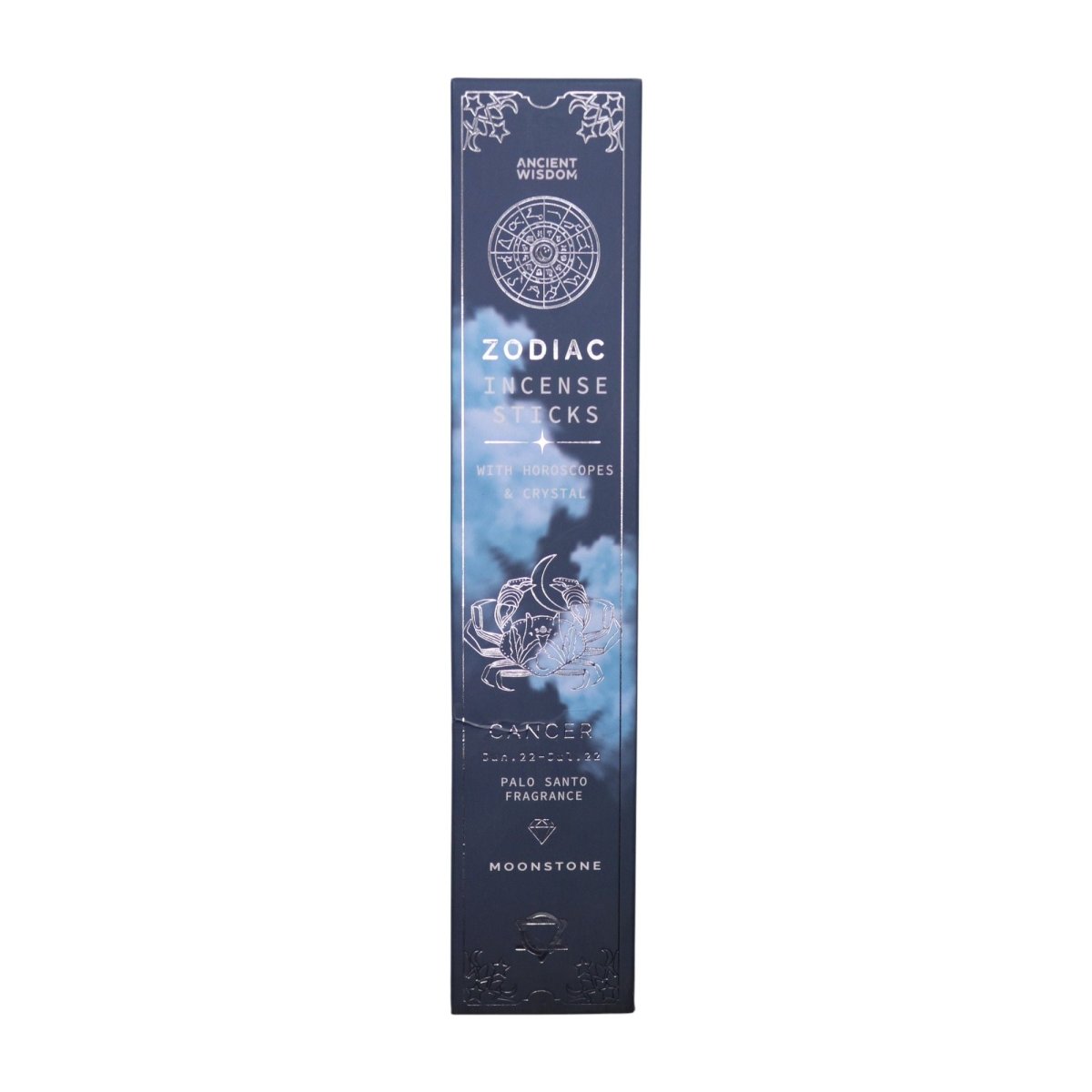 Yagra Palo Santo Zodiac Gemstone Crystal Incesne - AriesZodiac Crystal Scents IncenseHeart Notes