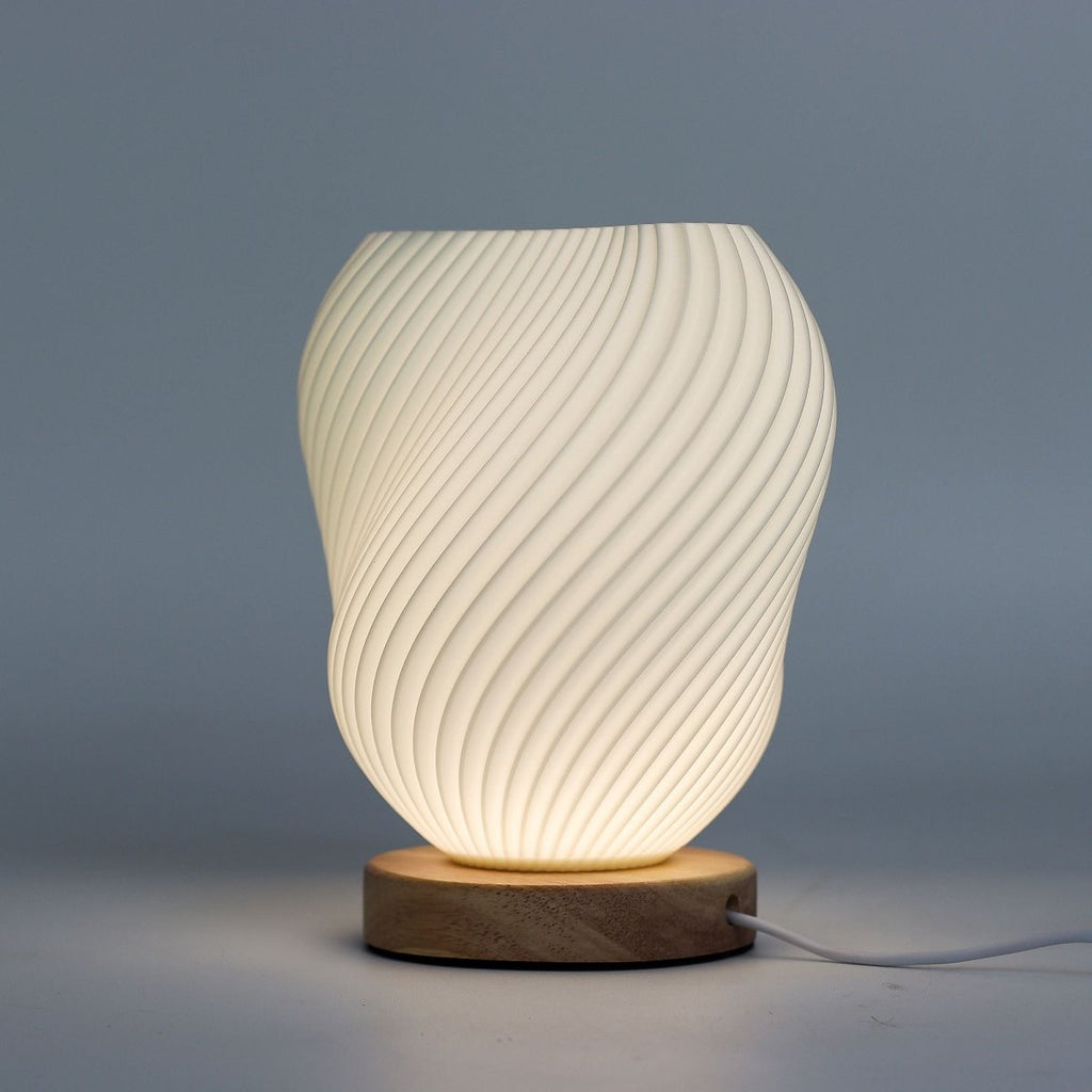 New Wave Lamp - USB - 3 settings - Shell TwistedNew Wave LampsHeart Notes