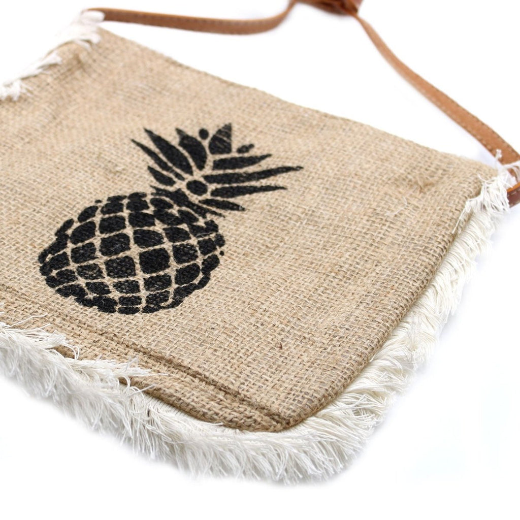 Fab Fringe Bag - Pineapple PrintFab Fringe BagsHeart Notes