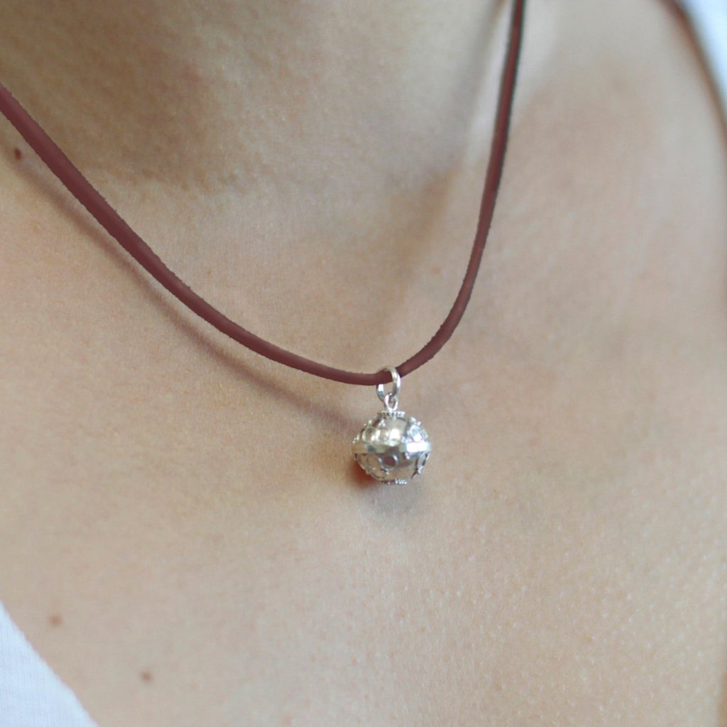 Silver Angel Bell - Faith - 12mm925 Silver Angel BellsHeart Notes