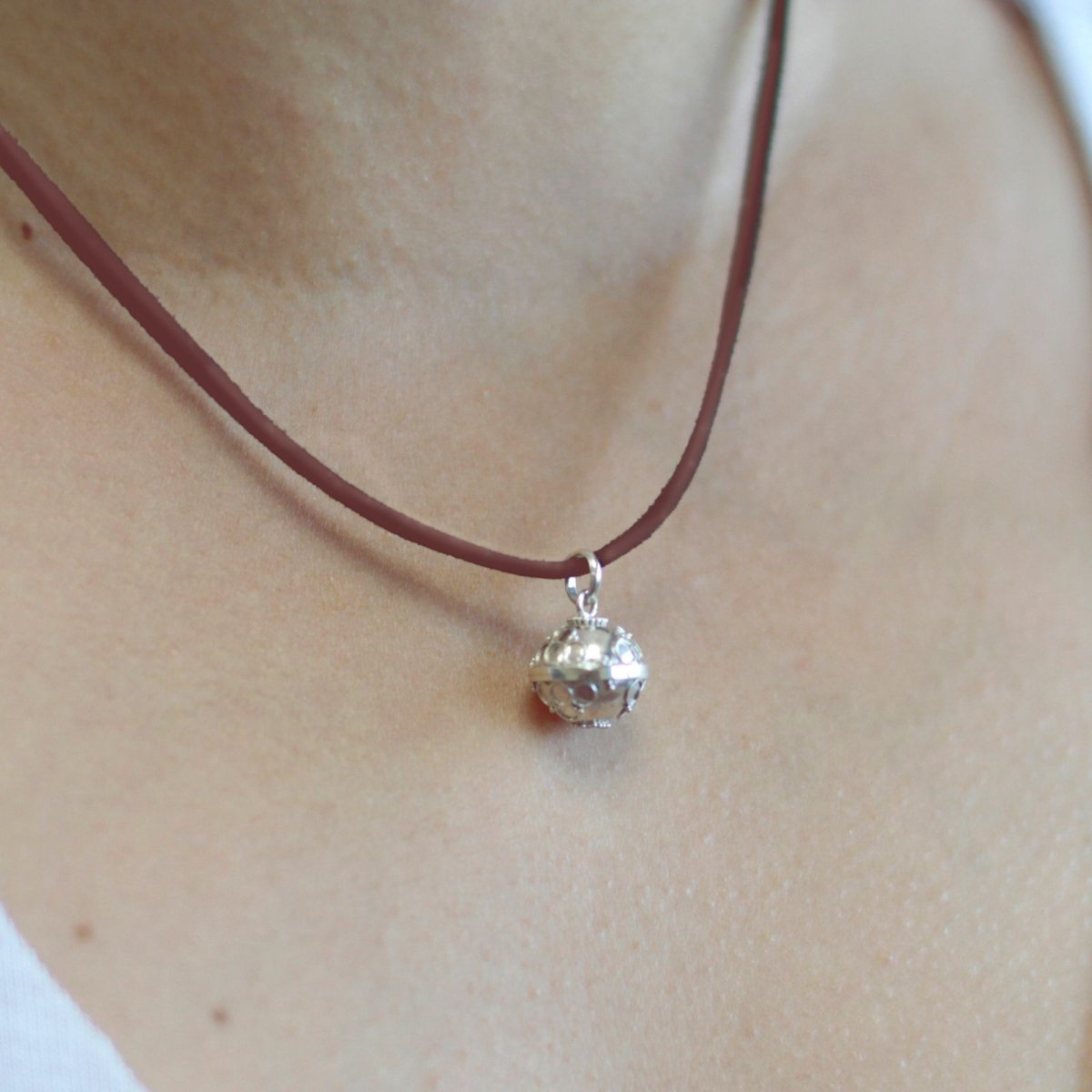 Silver Angel Bell - Faith - 12mm925 Silver Angel BellsHeart Notes
