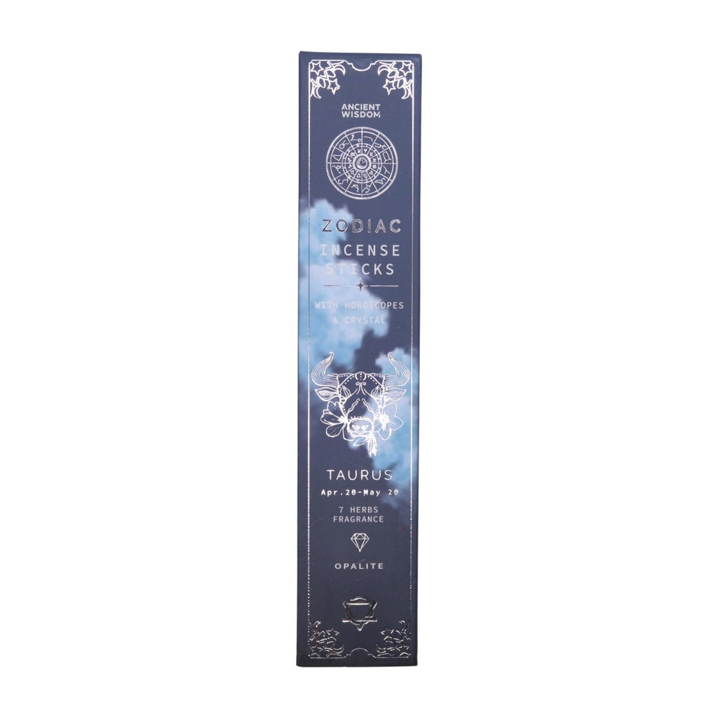 Herbs Zodiac Gemstone Crystal Incense - TaurusZodiac Crystal Scents IncenseHeart Notes