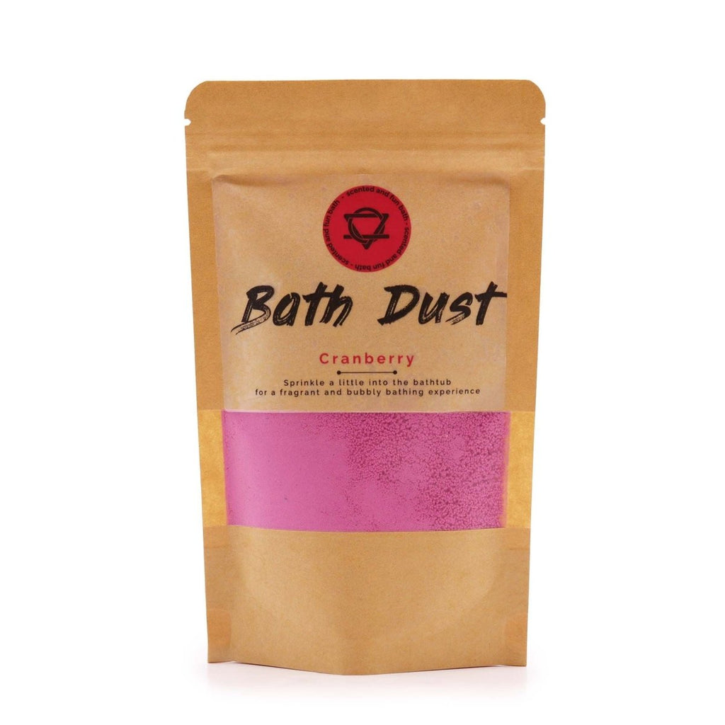 Cranberry Bath Dust 190gBath Dust - 190gHeart Notes