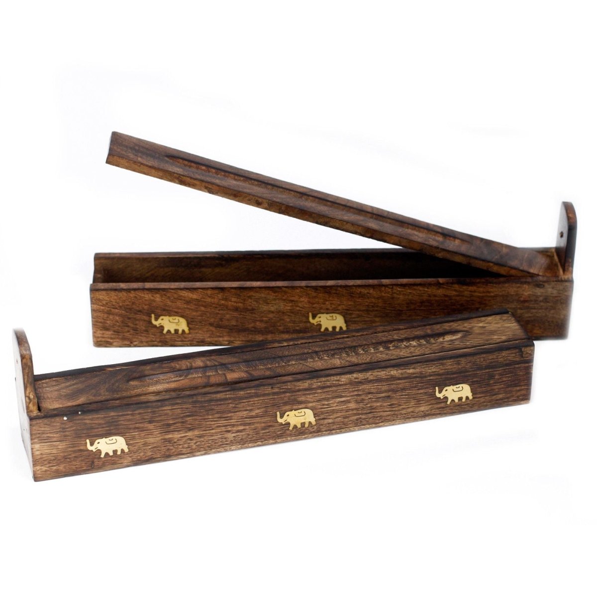Mango Wood Incense Box - AssortedIncense HoldersHeart Notes