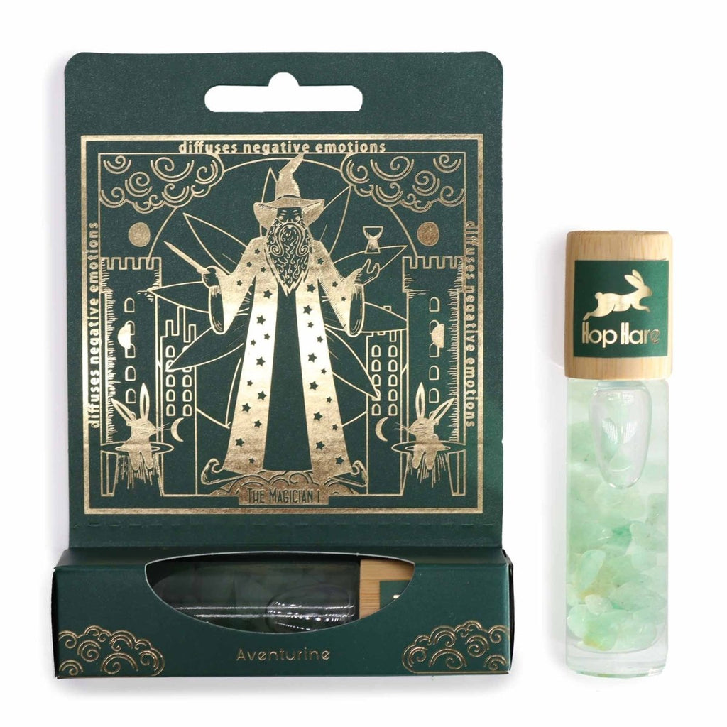 HH Tarot Roll On - The MagicianHop Hare Essential Oil Gemstone Roll OnHeart Notes