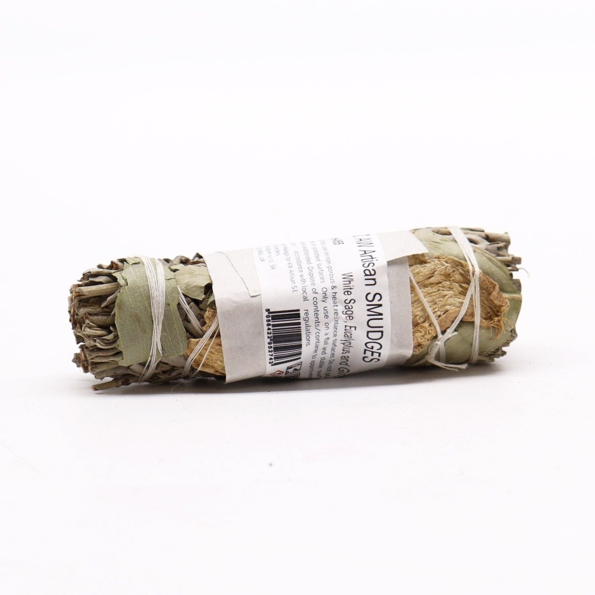 Smudge Stick - White Sage, Eucalyptus and GingerSmudge Sticks - individually wrappedHeart Notes