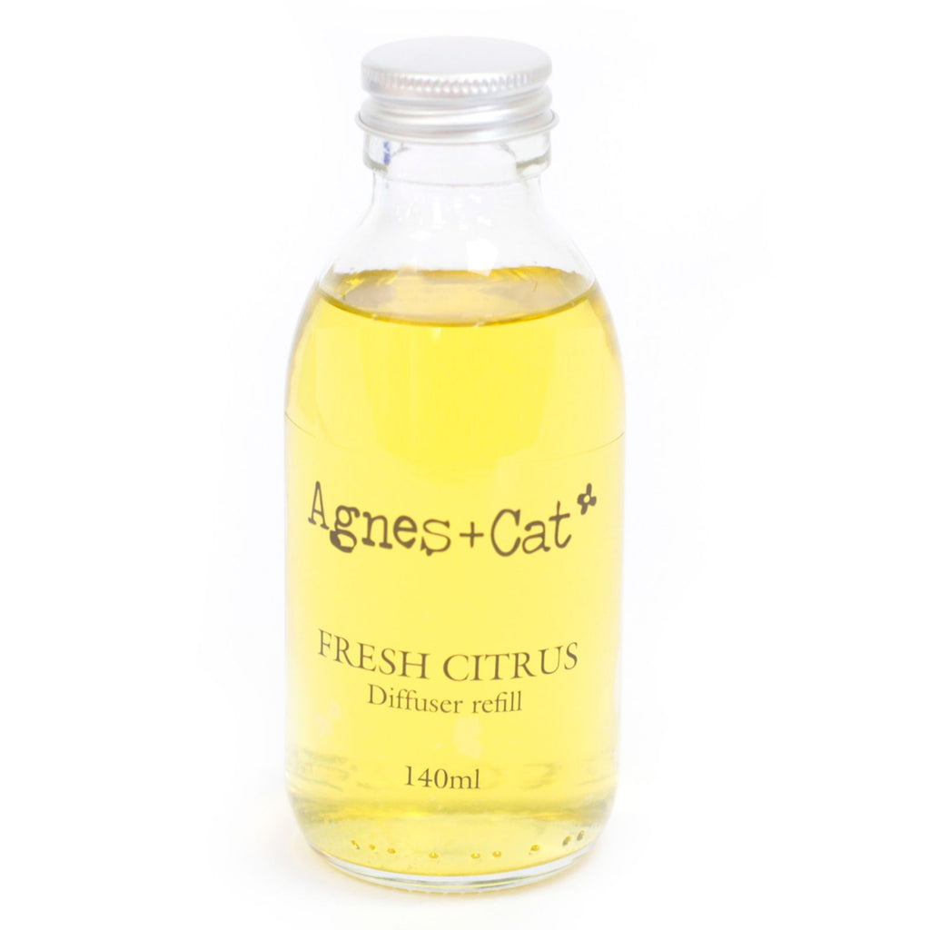 Agnes + Cat Reed Diffuser Refill - Fresh Citrus 150ml