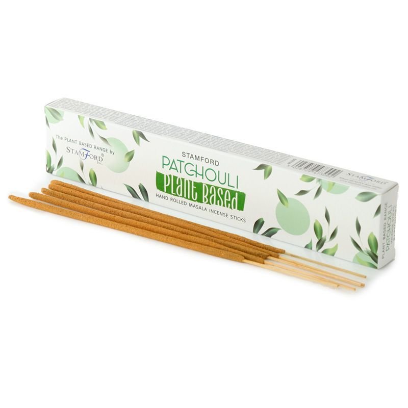 Plant Based Masala Incense Sticks - PatchouliPlant Based Masala Incense SticksHeart Notes