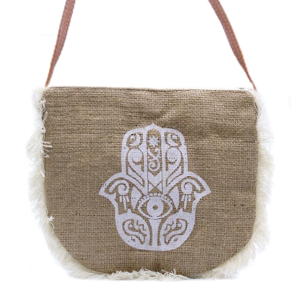 Fab Fringe Bag - Hamsa PrintFab Fringe BagsHeart Notes