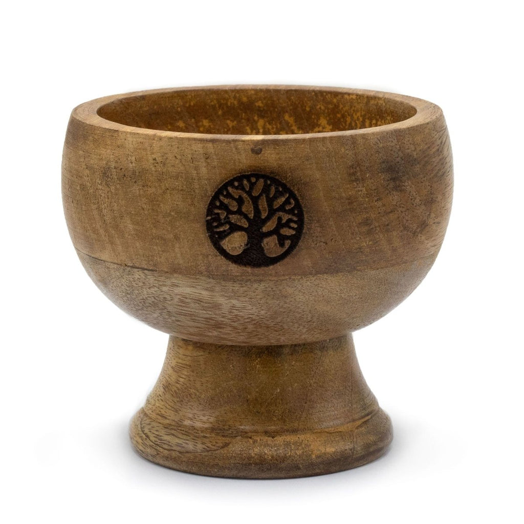 Lrg Ritual Bowl Incense Cone Holder 11x6.cm - Tree of LifeIncense HoldersHeart Notes