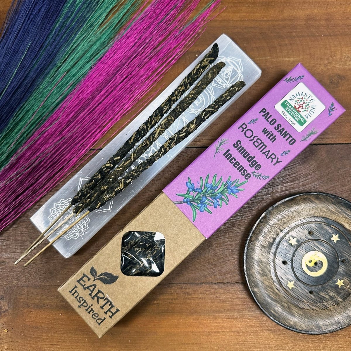 Earth Inspired Smudge Incense - RosemaryEarth - Inspired Smudge IncenseHeart Notes