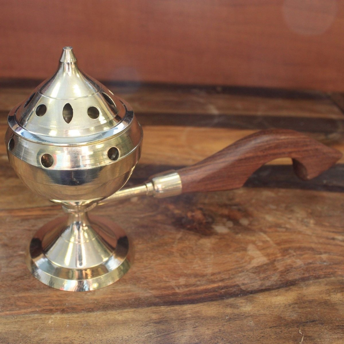 Plain Censer BurnerTraditional Brass Incense BurnersHeart Notes