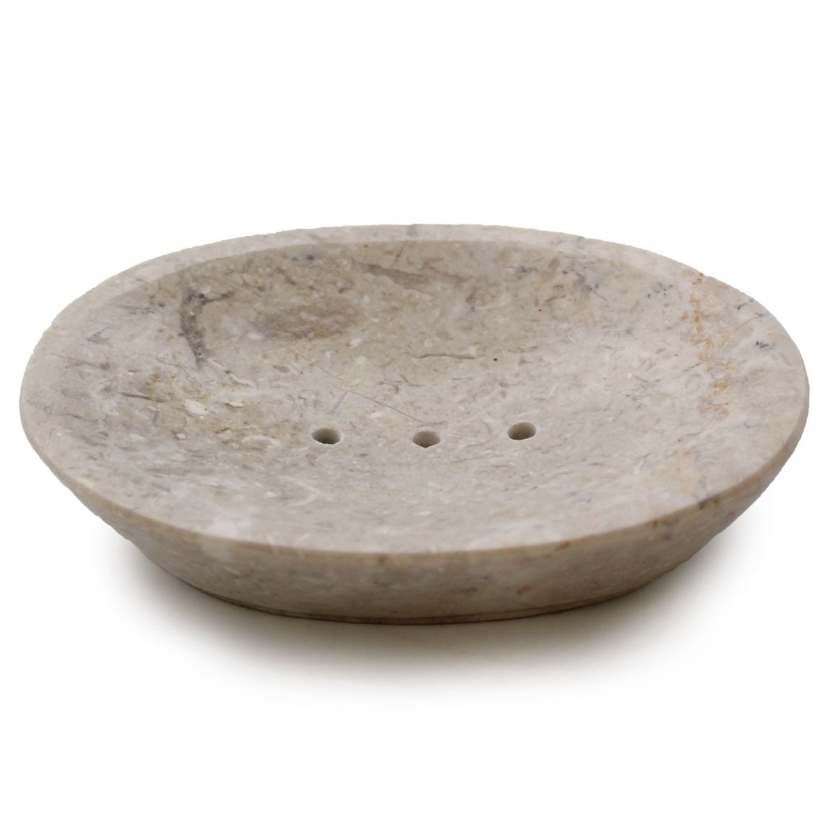 Classic Oval Cream Marble Soap DishStone Soap DishesHeart Notes
