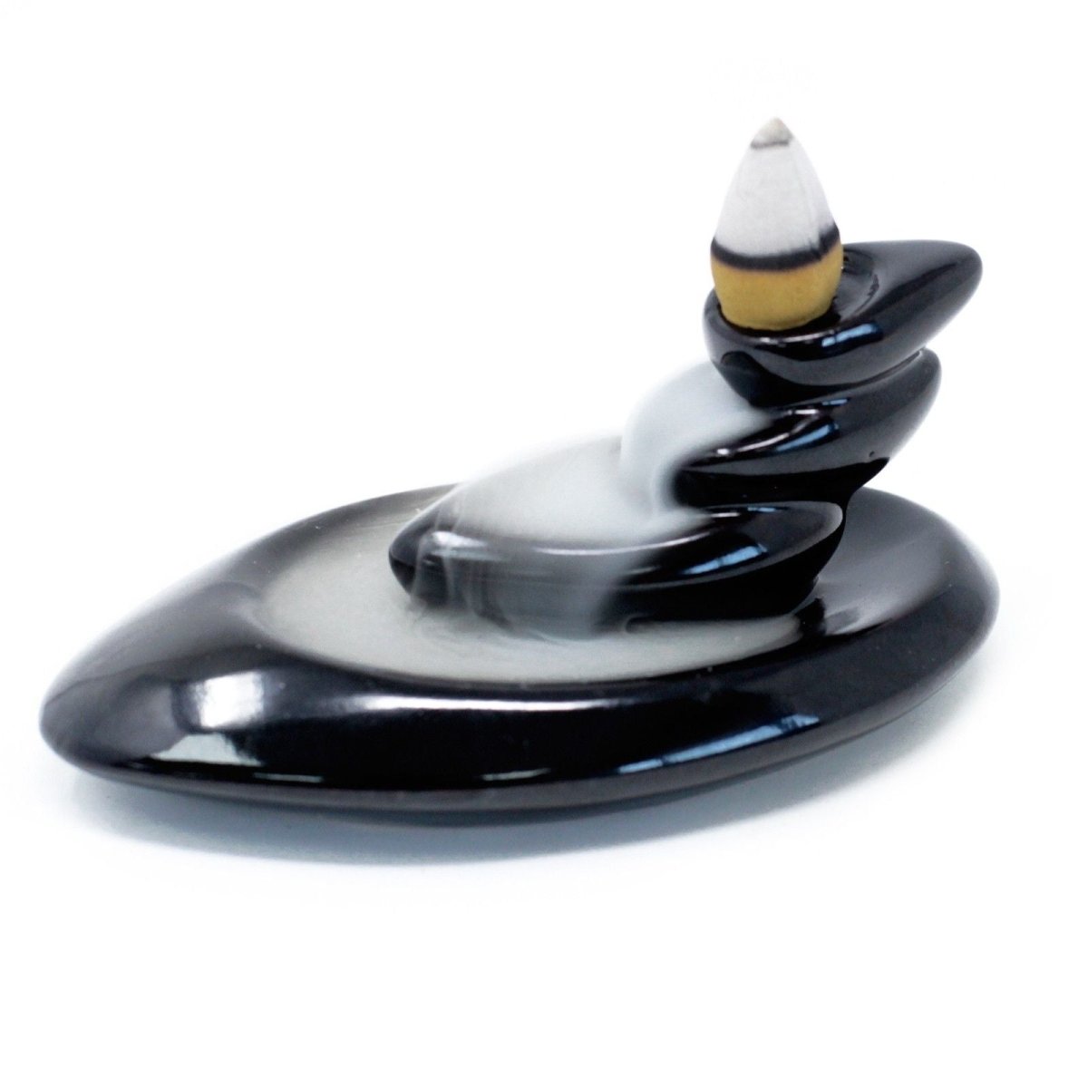 Back Flow Incense Burner - Small PebblesBackflow Incense BurnerHeart Notes
