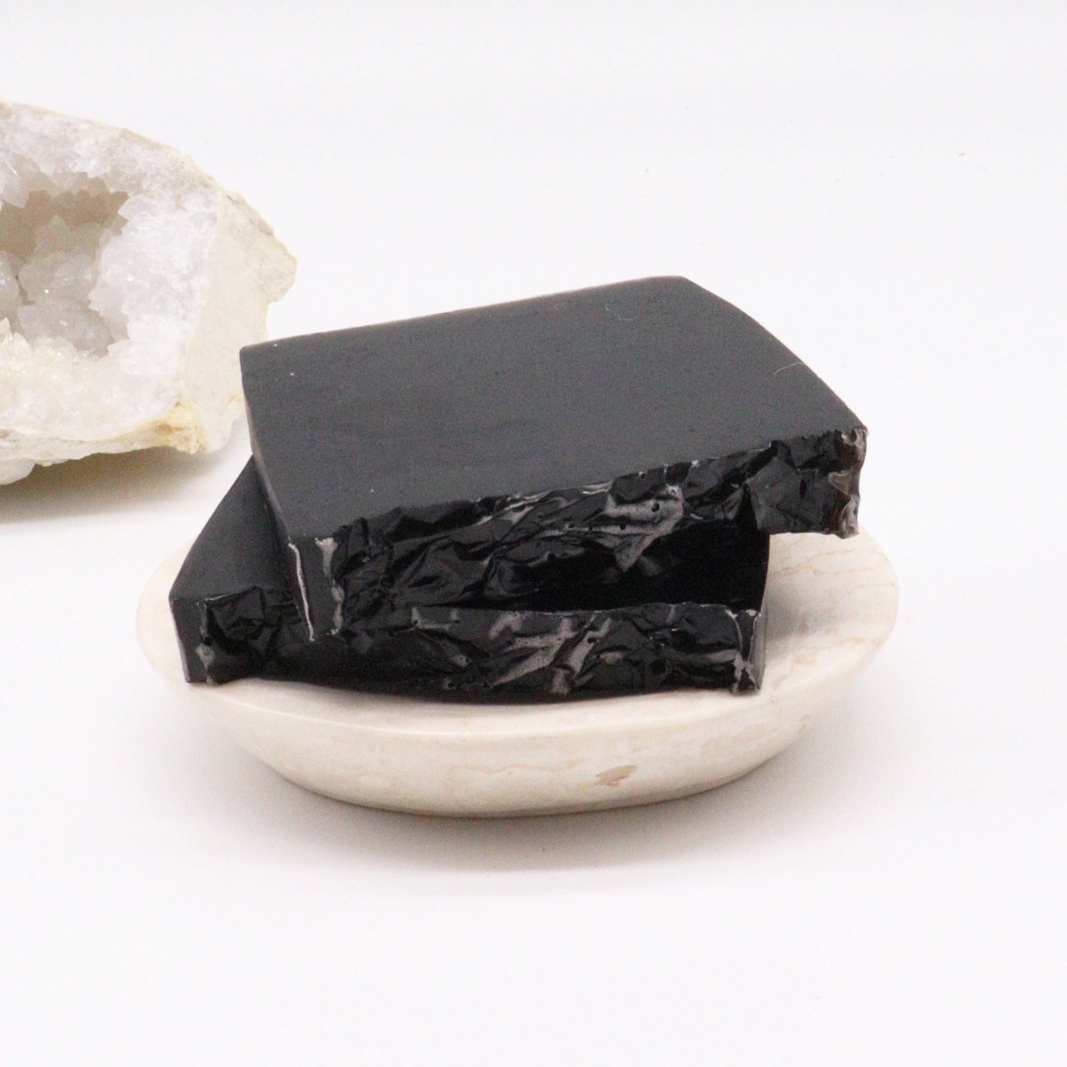 Harmony Noir Soap LoafWild & Natural Hand - Crafted Soap 1.3kg and SlicesHeart Notes