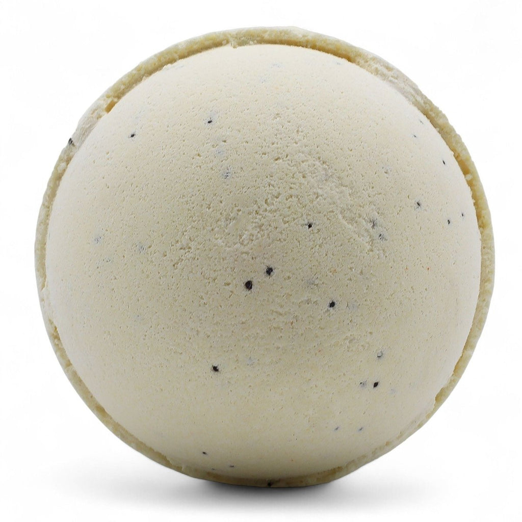 Set of 3 Simply Vanilla Bath BombsJumbo Bath Bombs - 180gHeart Notes