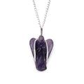 Gemstone Guardian Angel Pendant - AmethystGemstone Pendant JewelleryHeart Notes