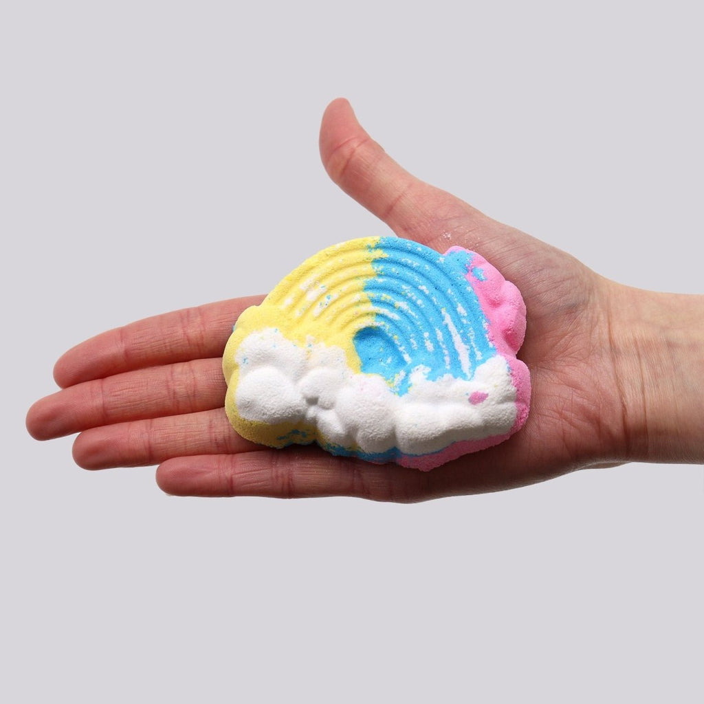 Cloud Bathbomb 95g - Pack of 10Shaped Bath Bombs for KidsHeart Notes