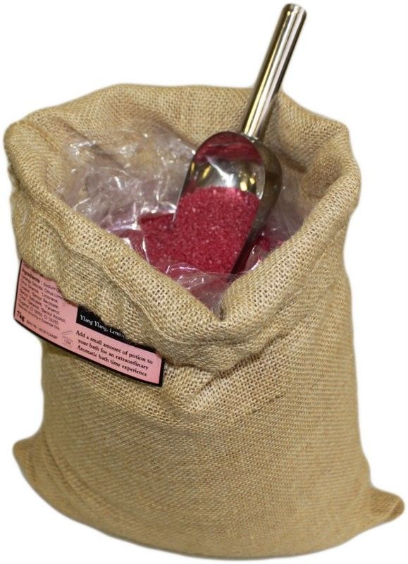 Passion Potion 7kg Hessian SackAromatherapy 7kg Bath PotionsHeart Notes