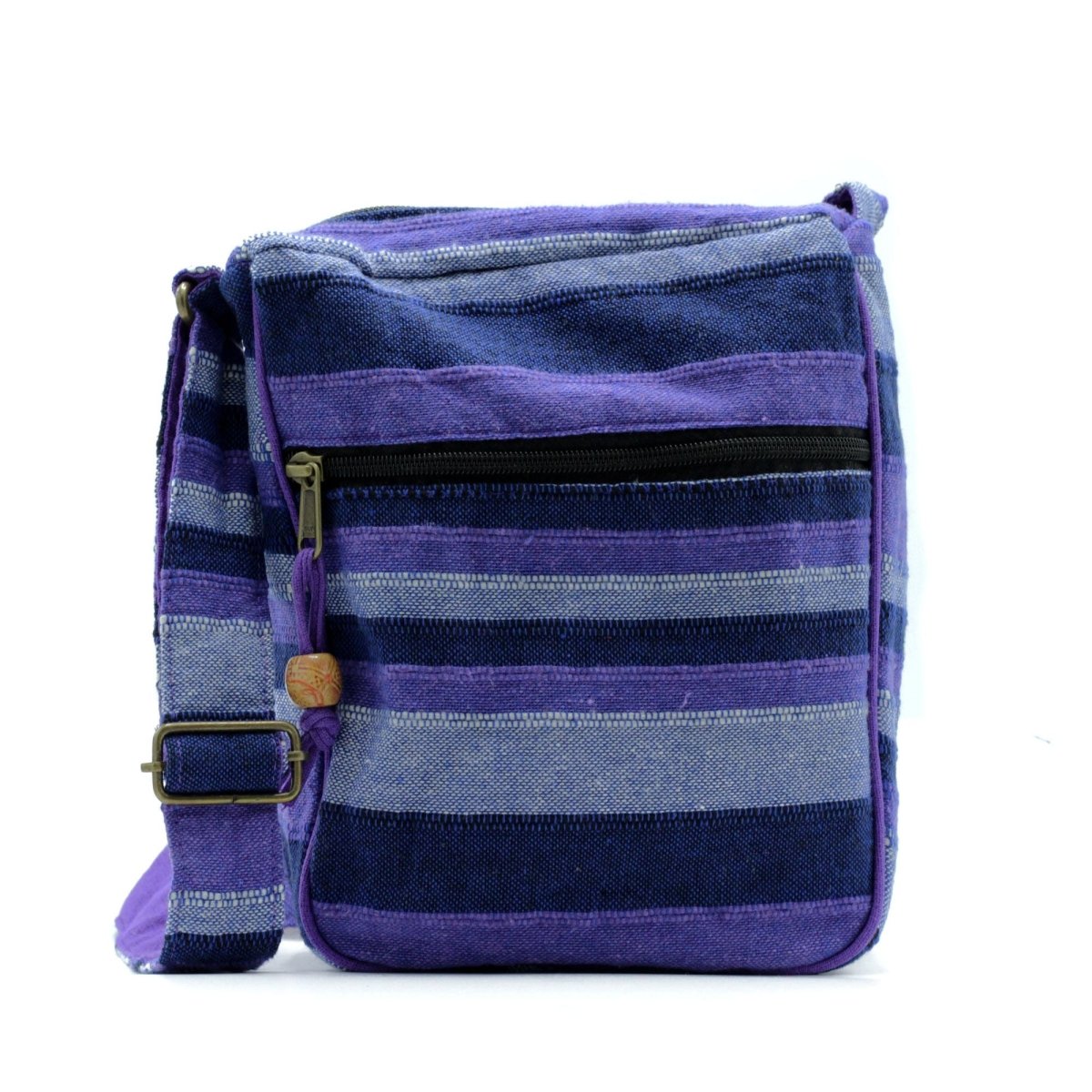 Lrg Nepal Sling Bag (Adjustable Strap) - Deep Sea BluesNepal Sling BagHeart Notes