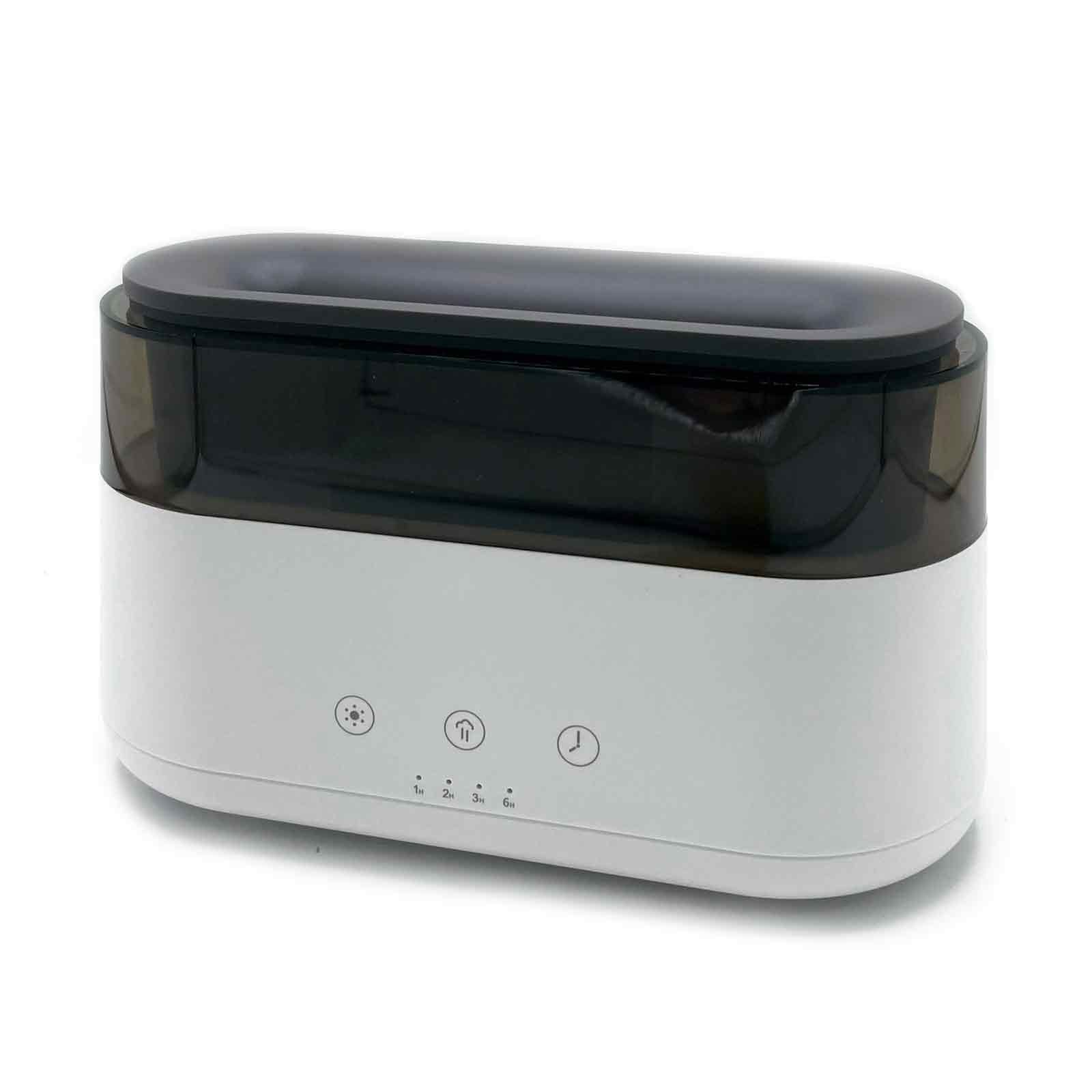Modern Aroma Diffuser - Led Clock - USB - C - Flame EffectAroma DiffusersHeart Notes
