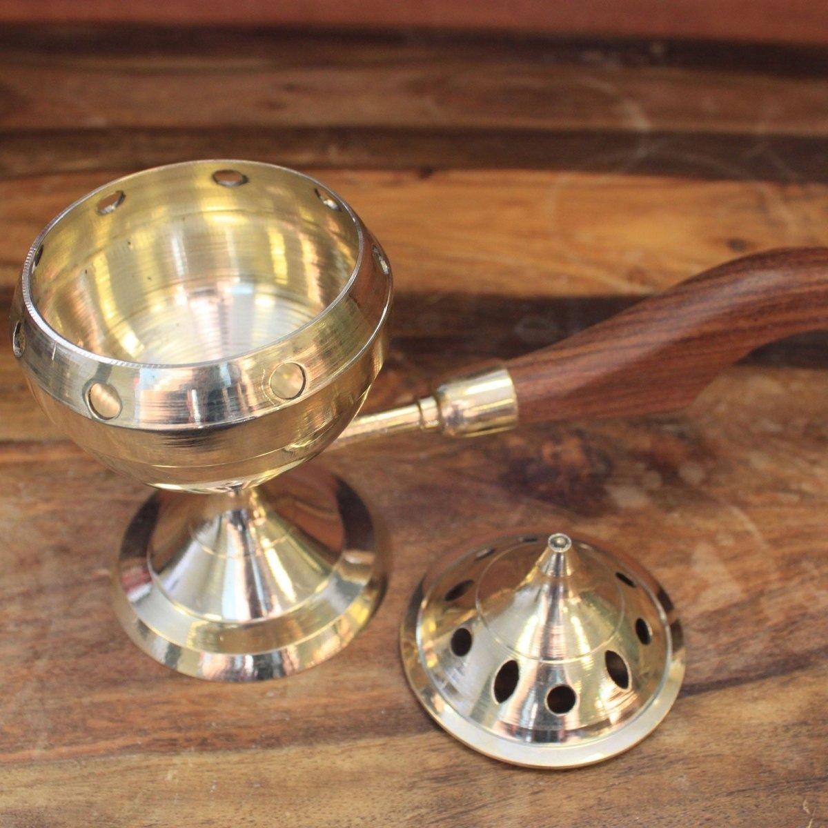 Plain Censer BurnerTraditional Brass Incense BurnersHeart Notes