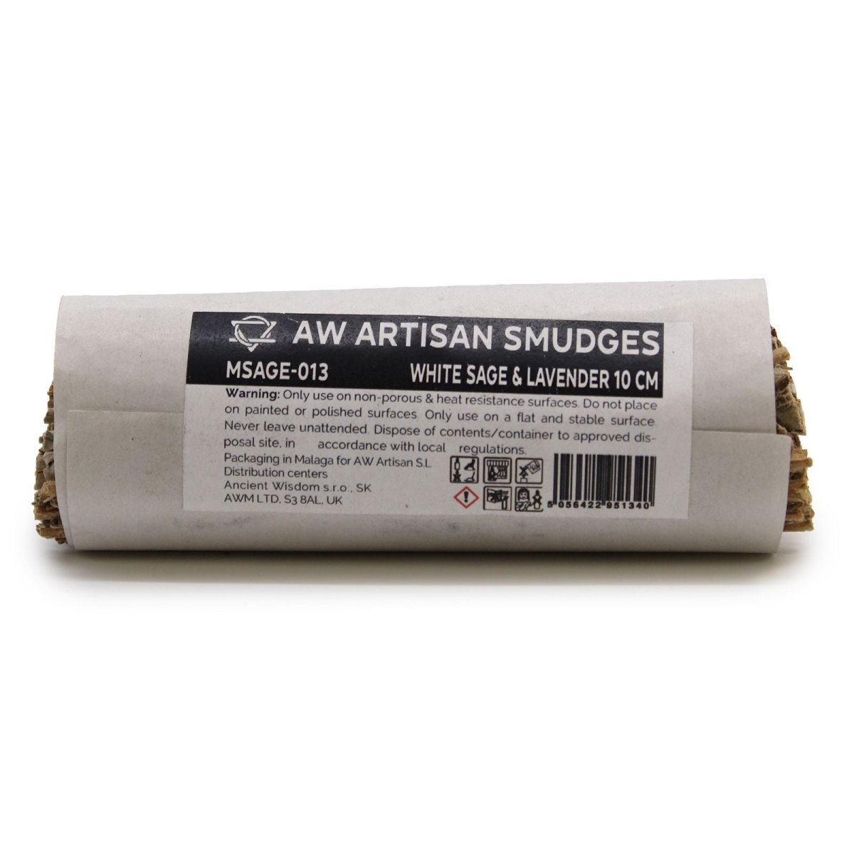 Smudge Stick - White Sage & Lavender 10 cmSmudge Sticks - individually wrappedHeart Notes