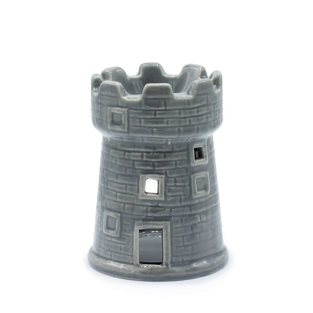 Castle Oil Burner - GreyVarious Shaped Ceramic Oil BurnersHeart Notes