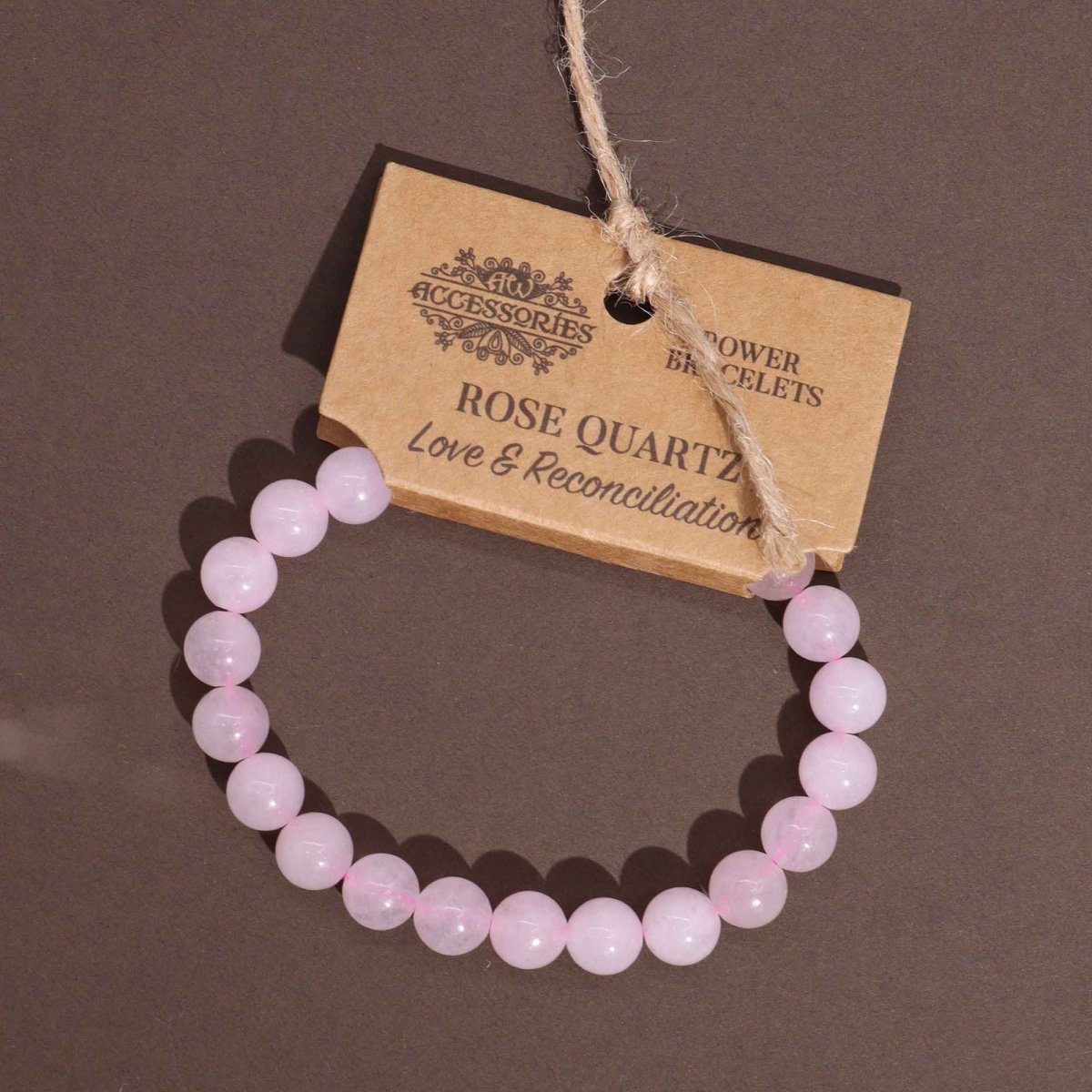 Power Bracelet - Rose QuartzPower BraceletsHeart Notes