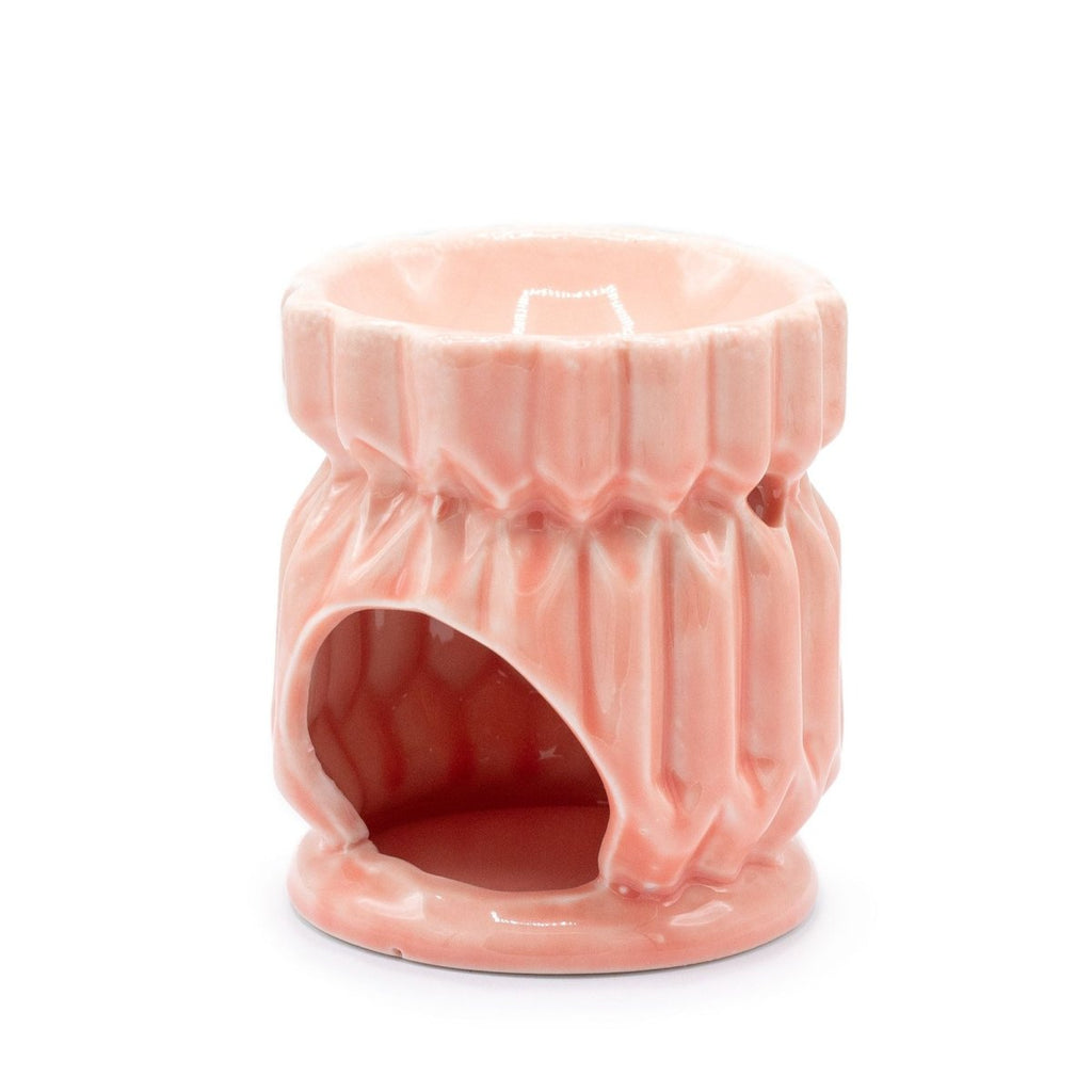Oil Burner Geometric - PinkVarious Shaped Ceramic Oil BurnersHeart Notes