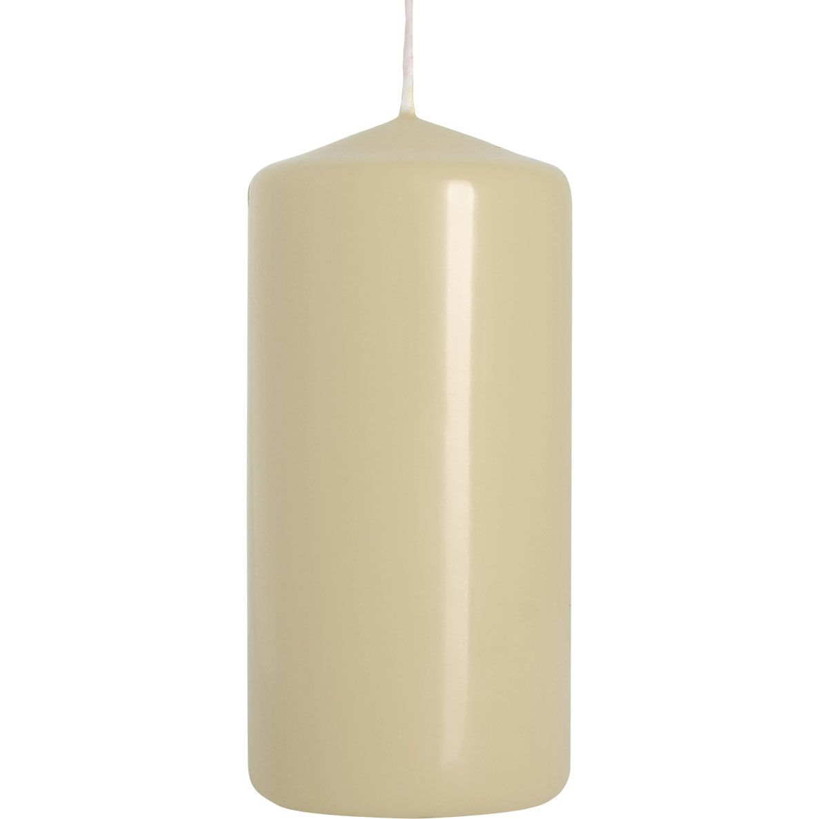 Pillar Candle 50x100mm - IvoryPillar CandleHeart Notes